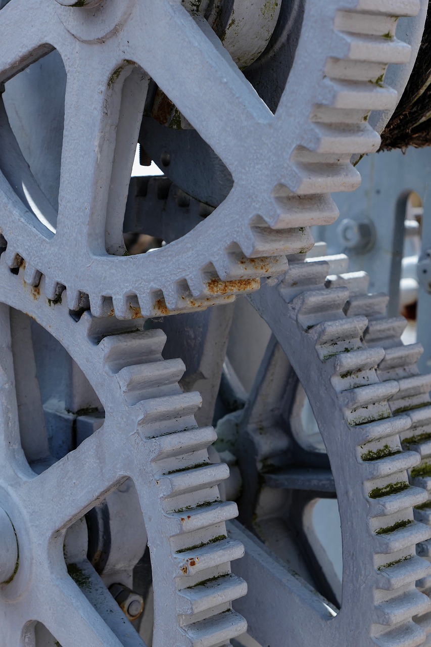 gears, transmission, industrial heritage-2641108.jpg
